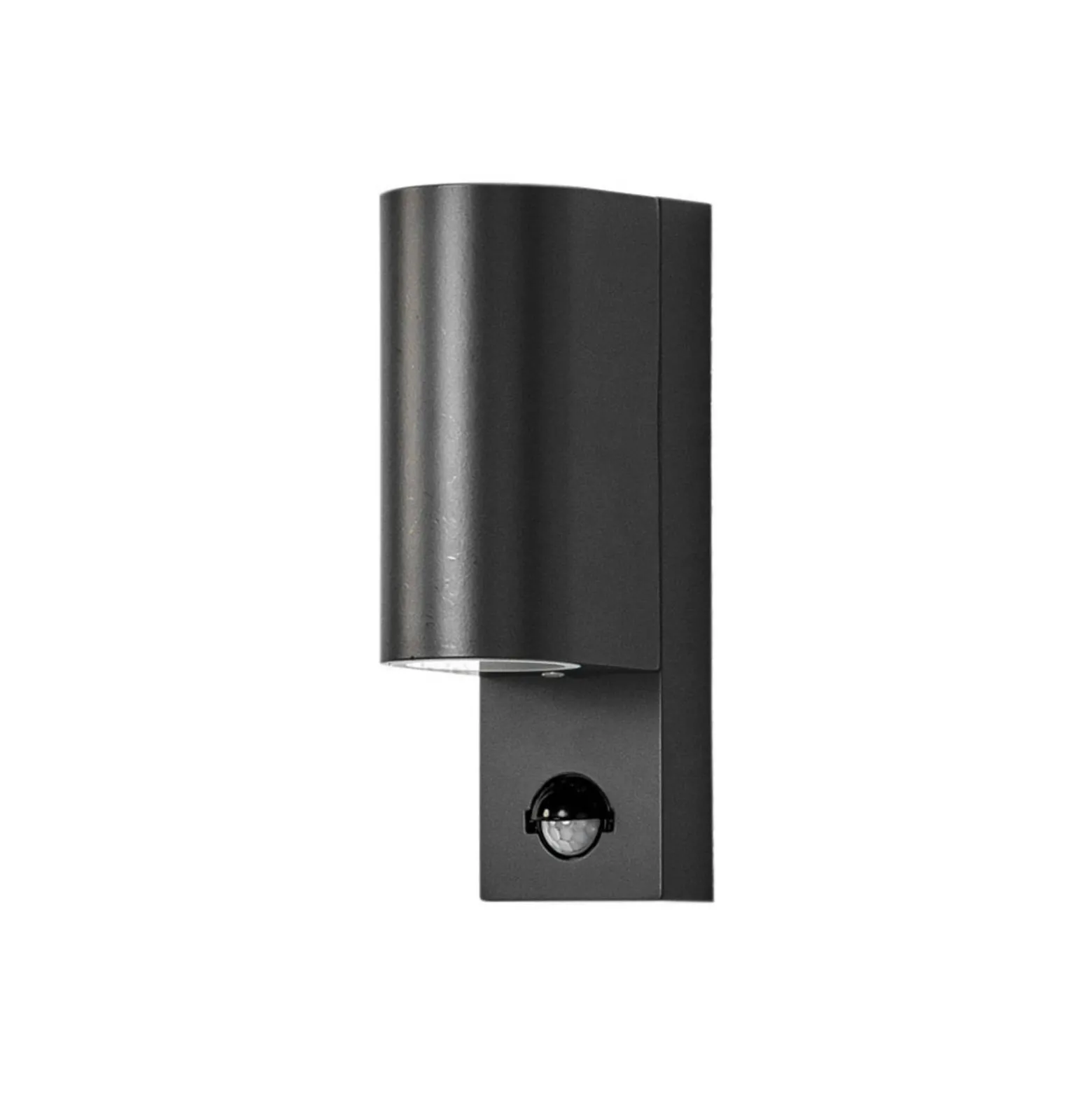 Lindby Aplique de exterior Palina, sensor, IP44, antracita
