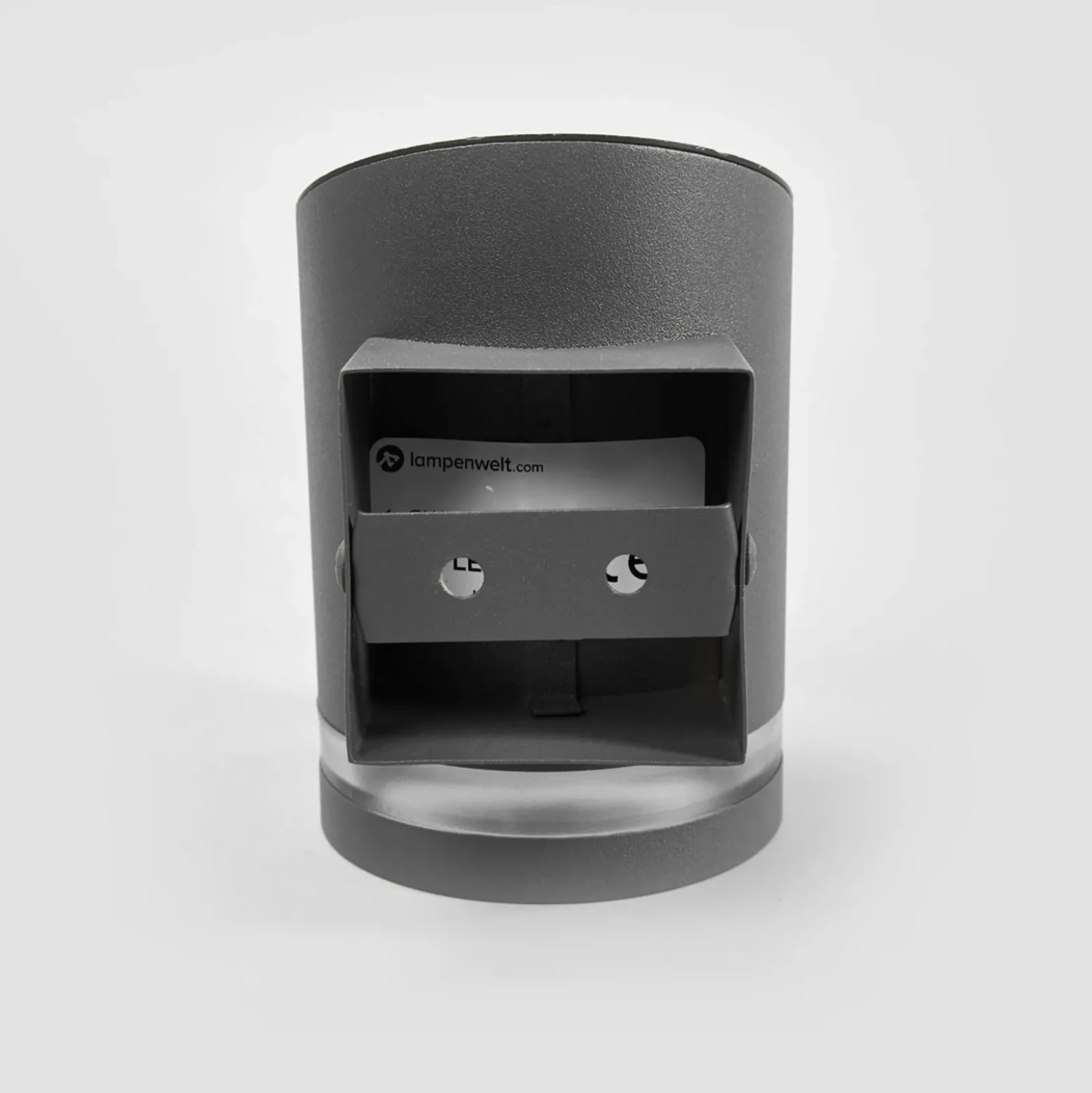 Lindby Aplique LED para exterior Melinda, 9 cm, acero inoxidable