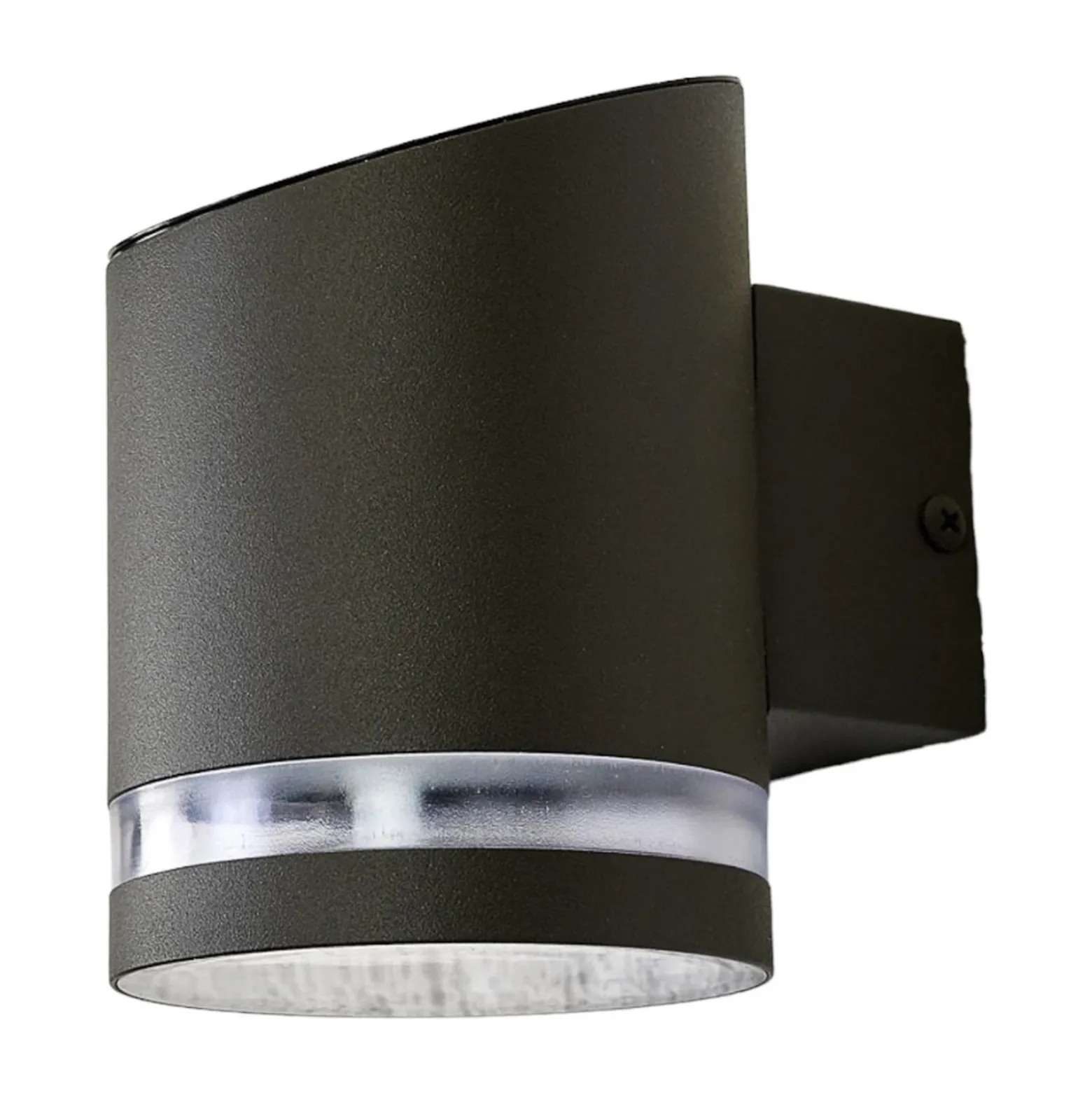 Lindby Aplique LED para exterior Melinda, 9 cm, acero inoxidable