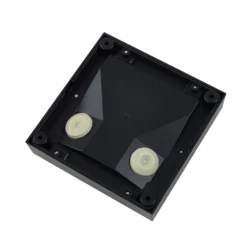 Lindby aplique LED para exterior Muro, negro, PC, juego de 2