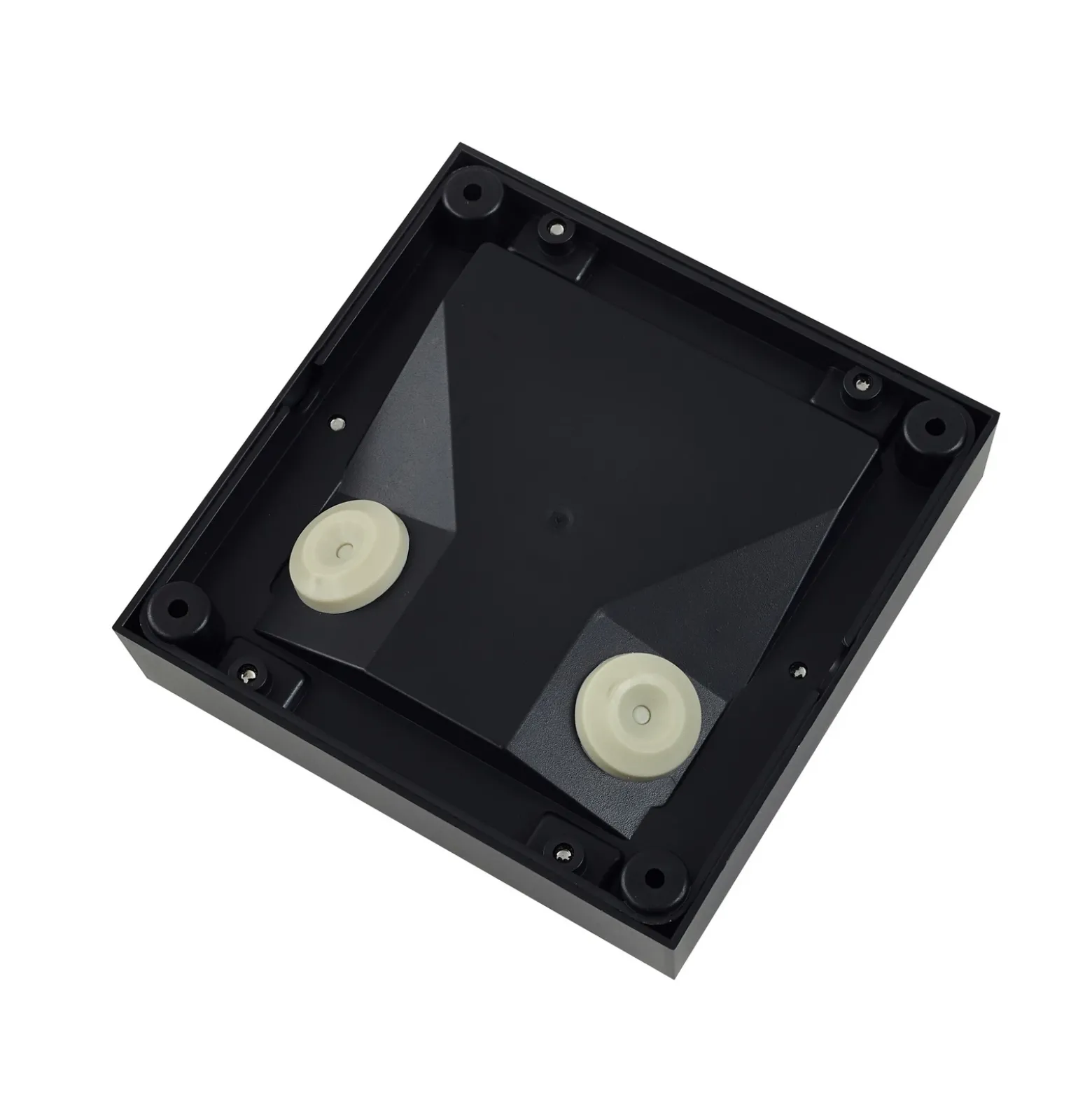 Lindby aplique LED para exterior Muro, negro, PC, juego de 2