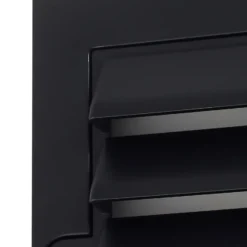 Lindby aplique LED para exterior Muro, negro, PC, juego de 2