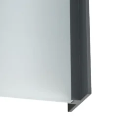 Lindby Aplique LED para exterior Selqa, número de casa, antracita, IP65