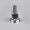 Lindby Aplique para exterior Hakan, arriba/abajo, acero inoxidable, IP44, GU10