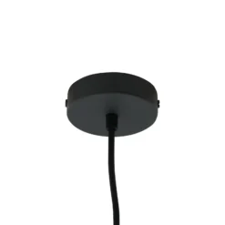 Lindby Arona colgante exterior, Ø 38 cm, blanco