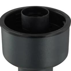 Lindby bolardo luminoso Belmiro, hierro, 100 cm de altura, E27, negro