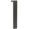 Lindby Bolardo luminoso LED Dionys, altura 70 cm, antracita, metal