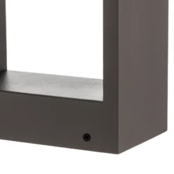 Lindby, bolardo luminoso LED Emima, 60 cm, antracita, aluminio