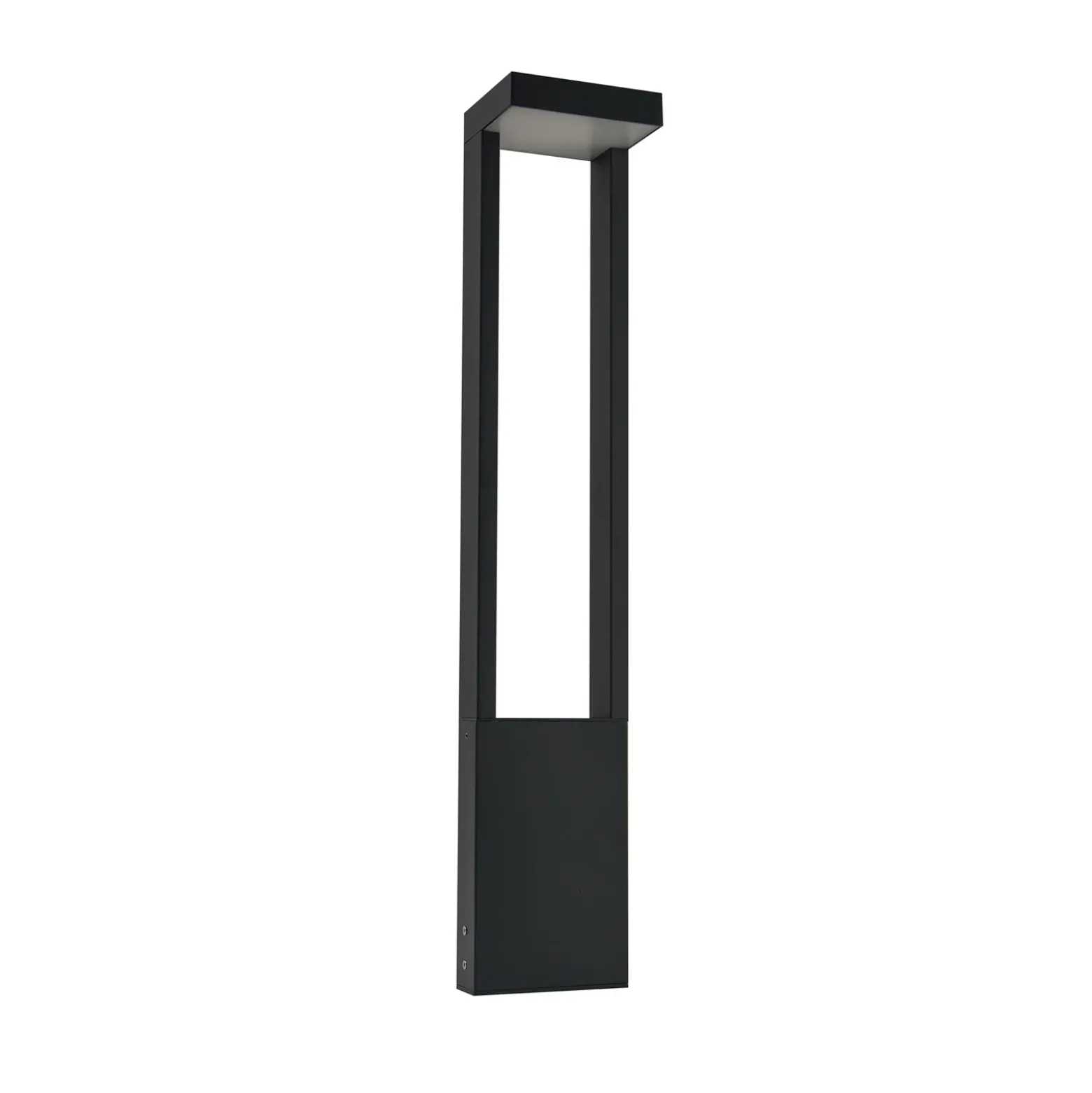 Lindby, bolardo luminoso LED Lonete, altura 65 cm, antracita, IP65