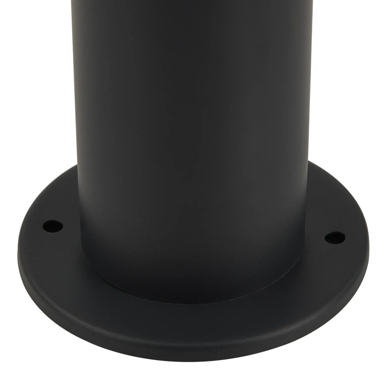 Lindby Bolardo luminoso Statius, antracita/ópera, hierro, 100 cm