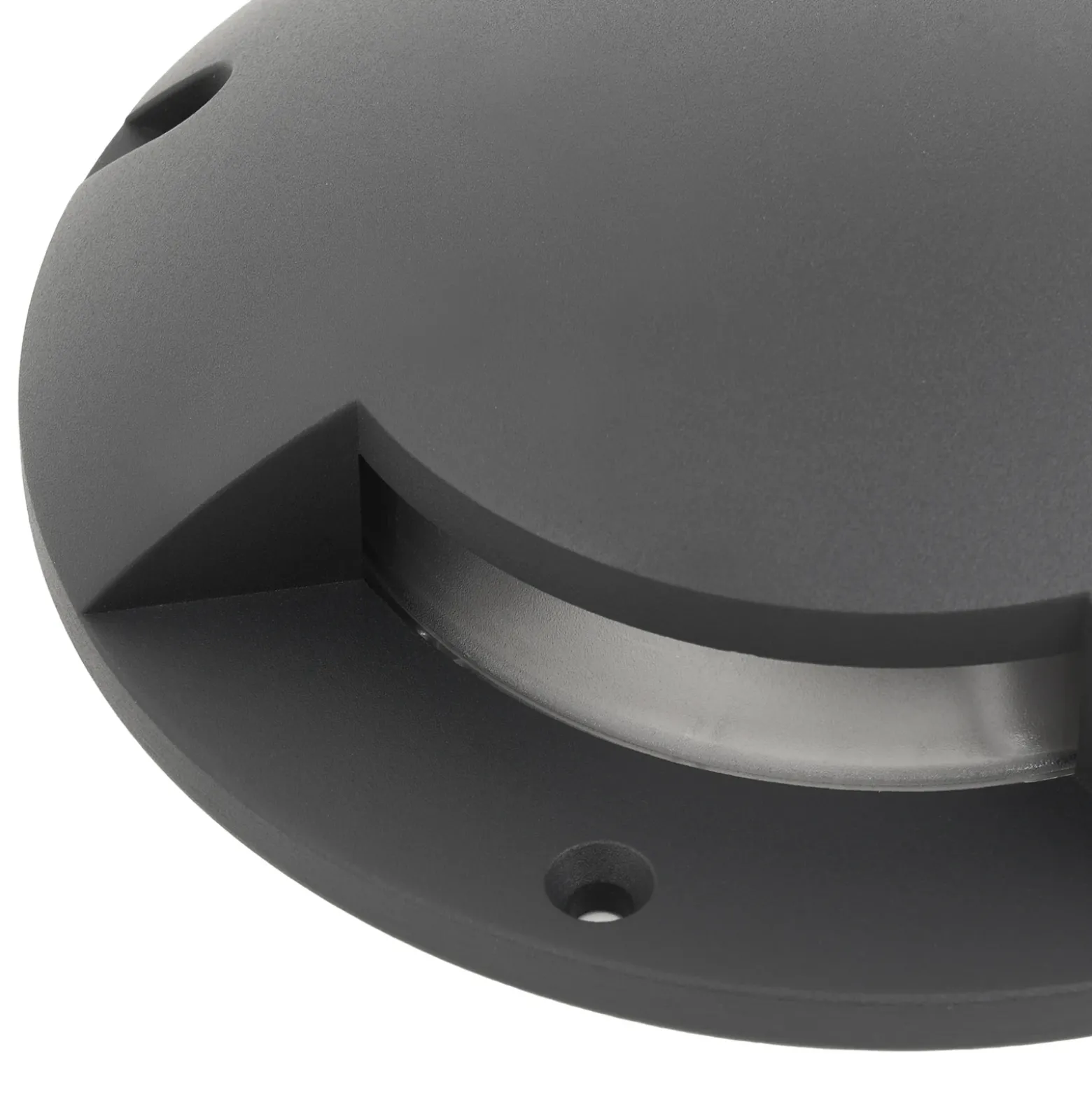 Lindby foco LED de suelo Cormac, 2 luces, Ø 21 cm, IP67