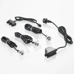 Lindby Gracelle foco empotrado LED, 3 redondos