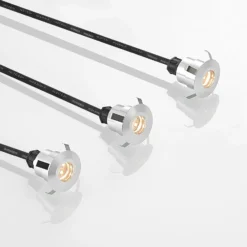 Lindby Gracelle foco empotrado LED, 3 redondos