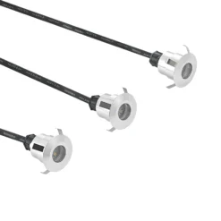 Lindby Gracelle foco empotrado LED, 3 redondos
