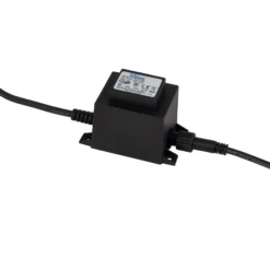 Lindby Heath lámpara LED con pica, 4 ud, negro