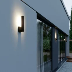 Lindby Isadore aplique LED de exterior
