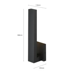 Lindby Isadore aplique LED de exterior