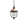 Lindby lámpara colgante exterior Clint, metal, resistente al agua salada, E27