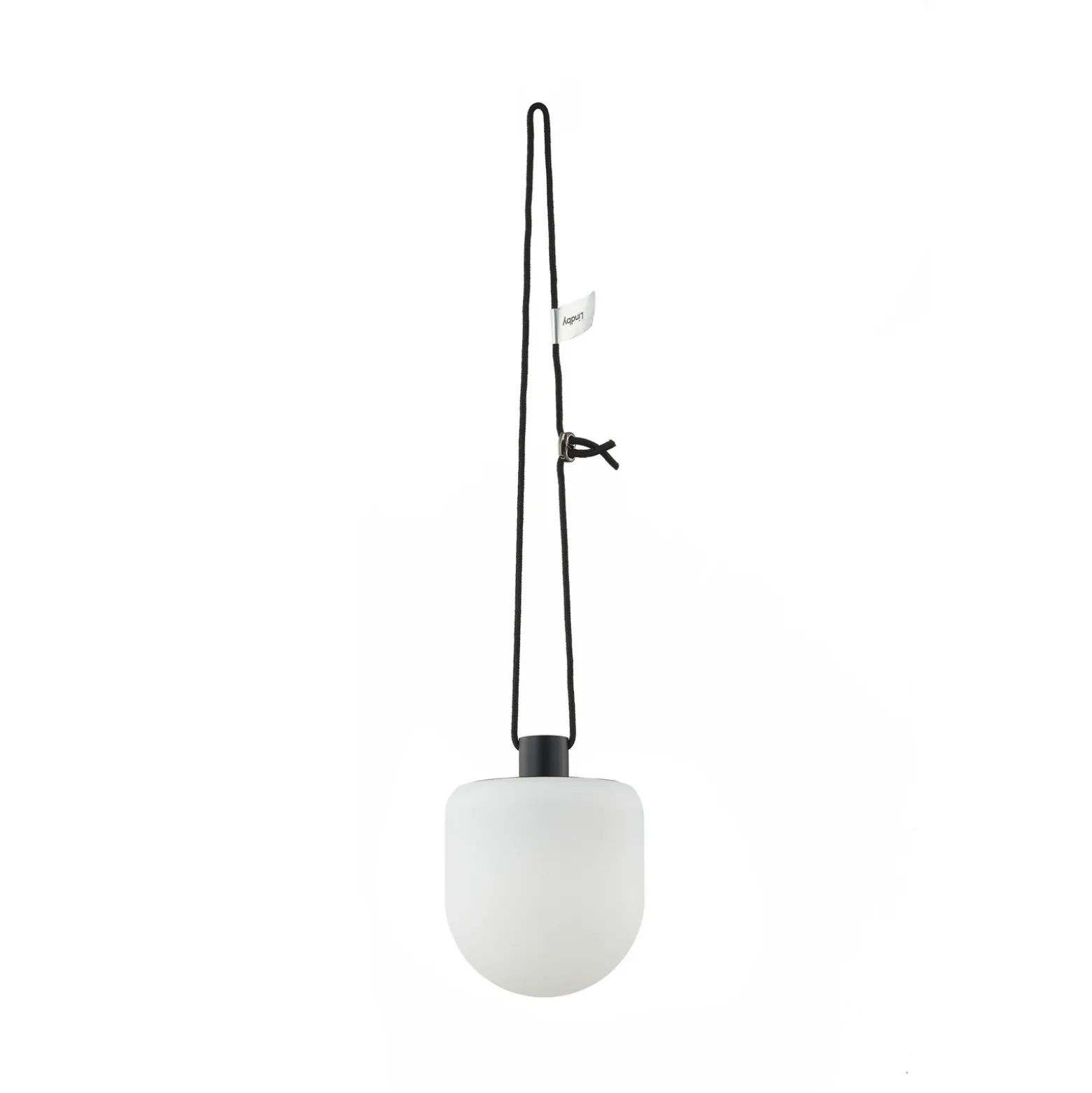 Lindby Lámpara colgante exterior Eleia, 2.700 K, 16 cm, batería recargable