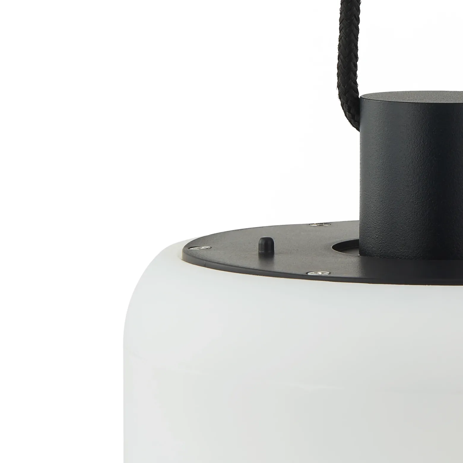 Lindby Lámpara colgante exterior Eleia, 2.700 K, 16 cm, batería recargable