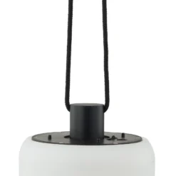 Lindby Lámpara colgante exterior Eleia, 2.700 K, 16 cm, batería recargable