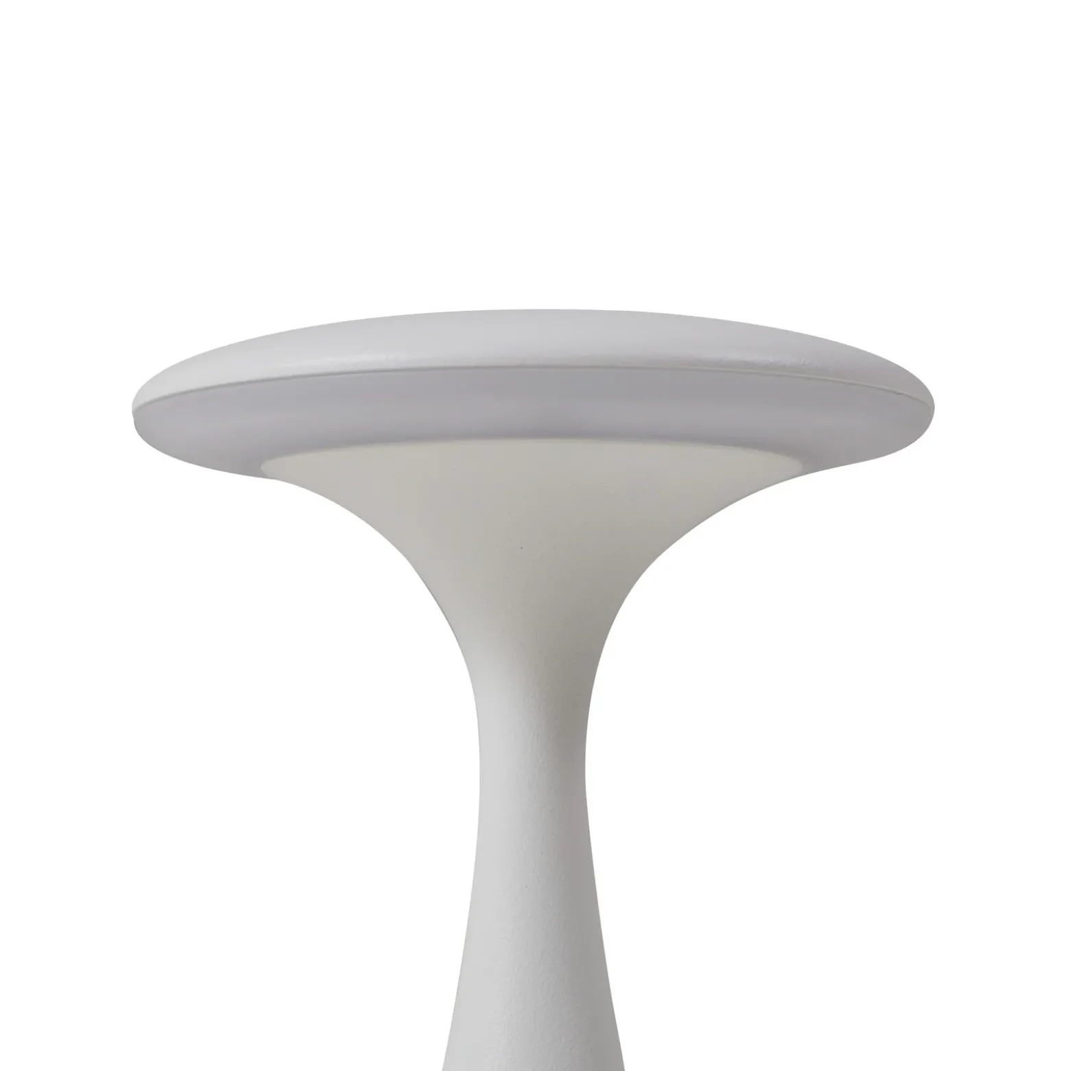 Lindby Lámpara de mesa LED recargable Evelen, blanca, IP54, CCT