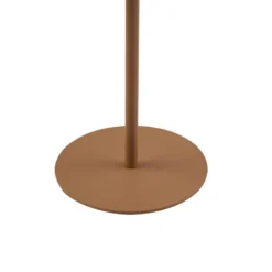 Lindby Lámpara de mesa LED recargable Kanani, marrón, atenuable