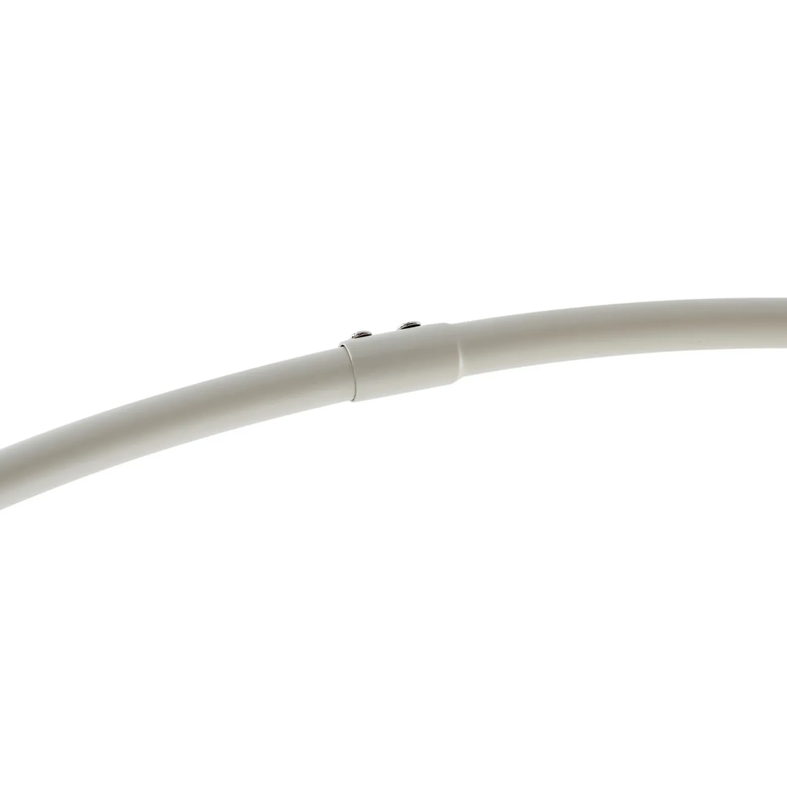 Lindby Lámpara de pie exterior Valdorin, beige, 199 cm, IP44
