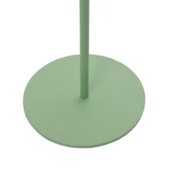 Lindby lámpara de pie LED solar Hilario, verde, hierro, batería recargable
