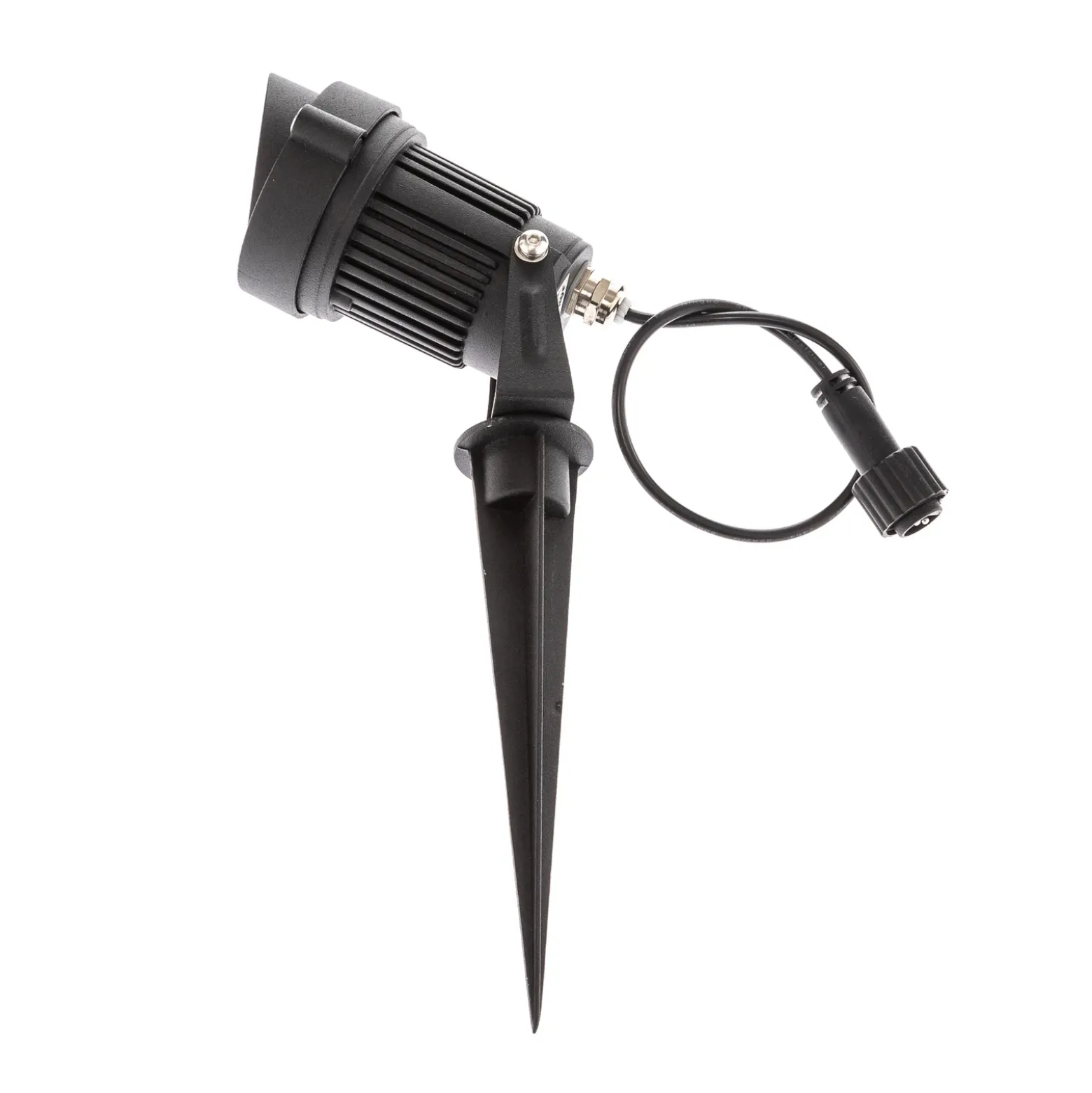 Lindby Lámpara LED con pica Malida, juego de 3, negra