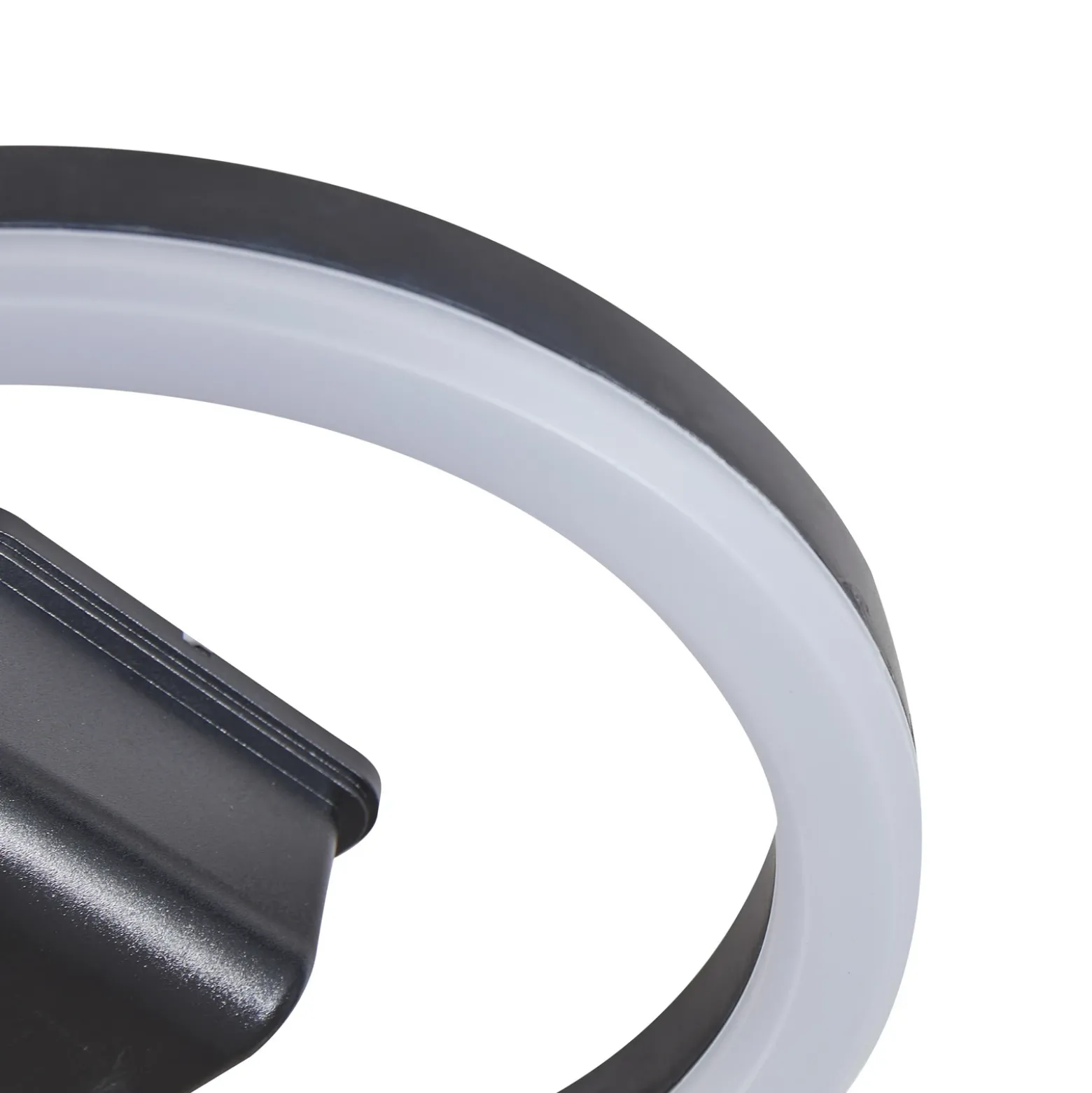 Lindby Lámpara LED de techo para exterior Finian, Ø 22 cm, CCT, atenuable