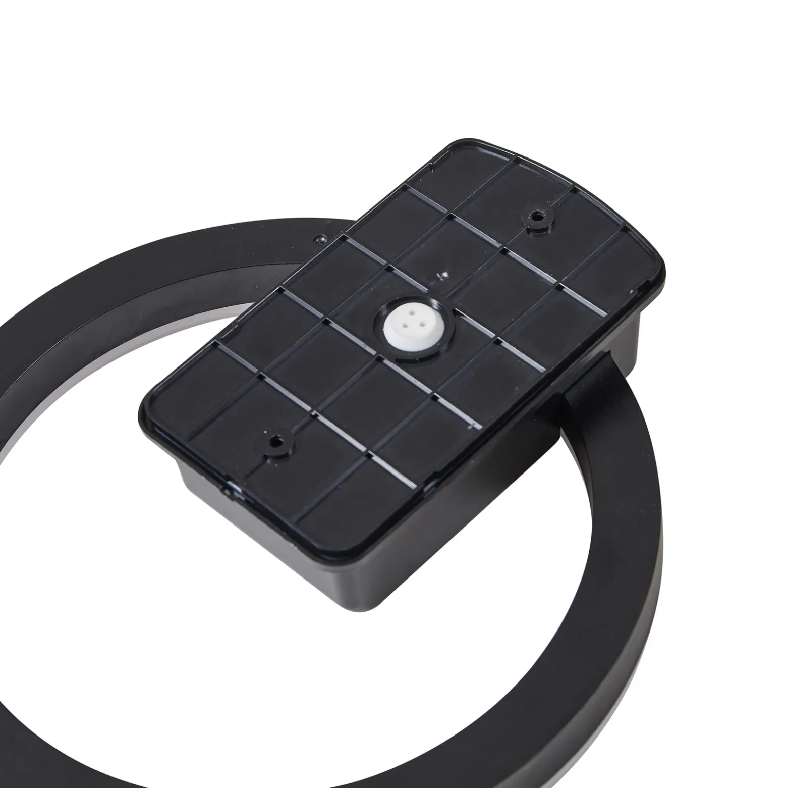 Lindby Lámpara LED de techo para exterior Finian, Ø 22 cm, CCT, atenuable