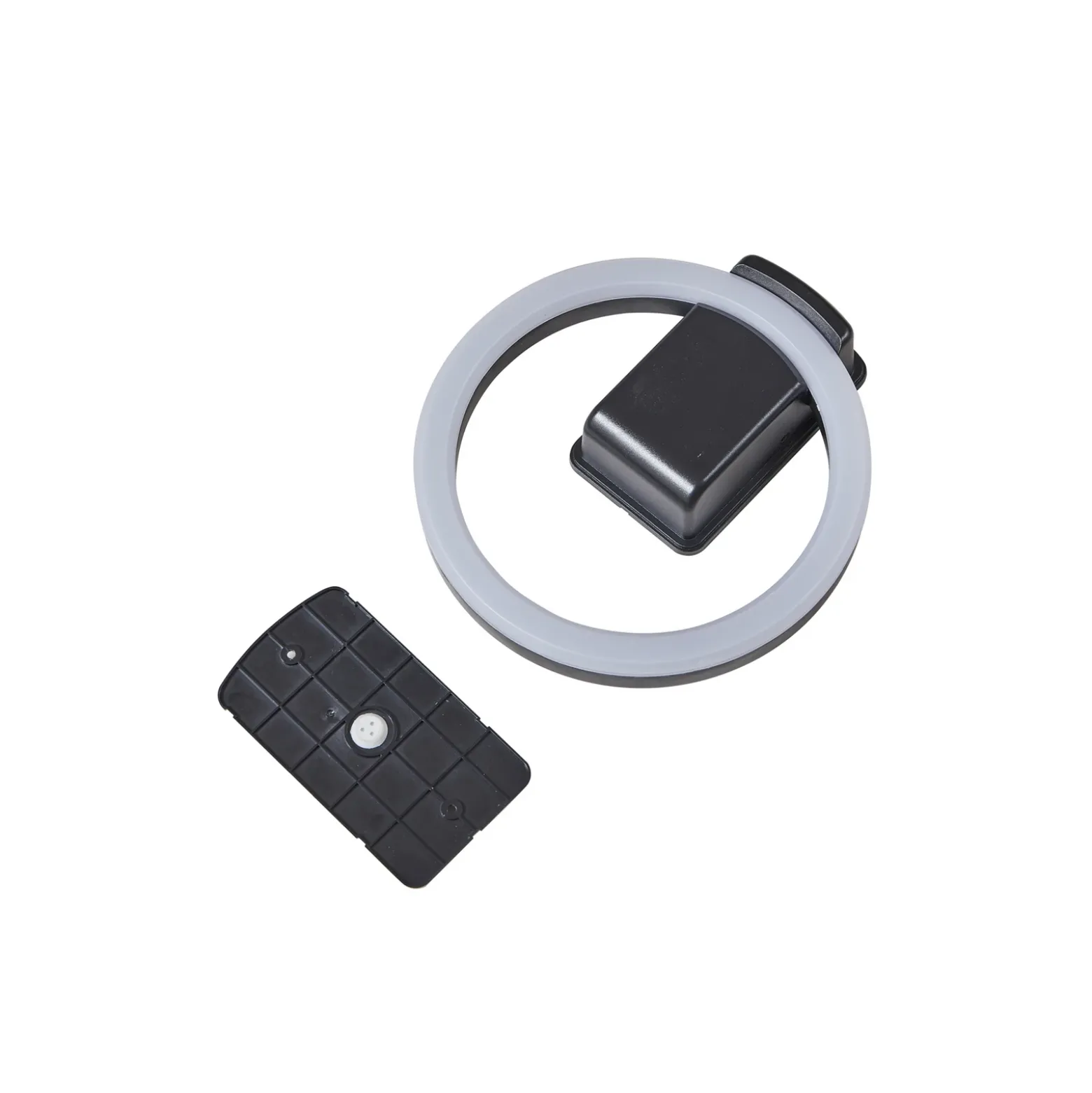Lindby Lámpara LED de techo para exterior Finian, Ø 22 cm, CCT, atenuable