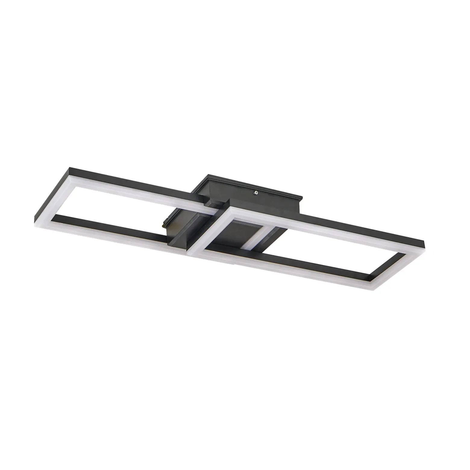 Lindby Lámpara LED de techo para exterior Finian, 64 cm x 21 cm, CCT atenuable