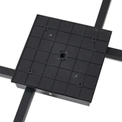 Lindby Lámpara LED de techo para exterior Finian, 48 cm x 48 cm, CCT atenuable