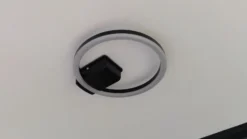 Lindby Lámpara LED de techo para exterior Finian, Ø 31 cm, CCT, atenuable
