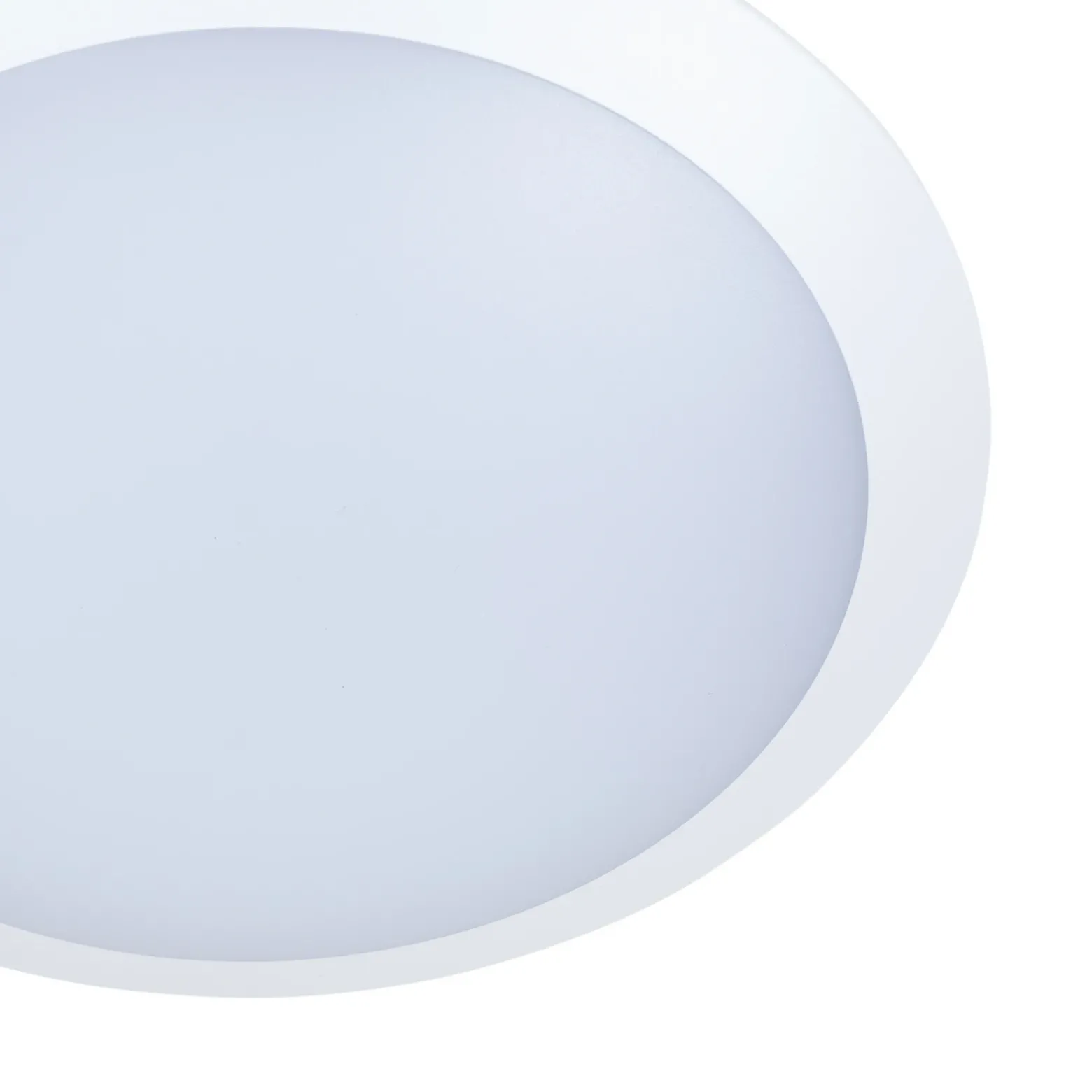 Lindby Lámpara LED de techo para exterior Naira, blanca, sensor, 30 cm, IP65