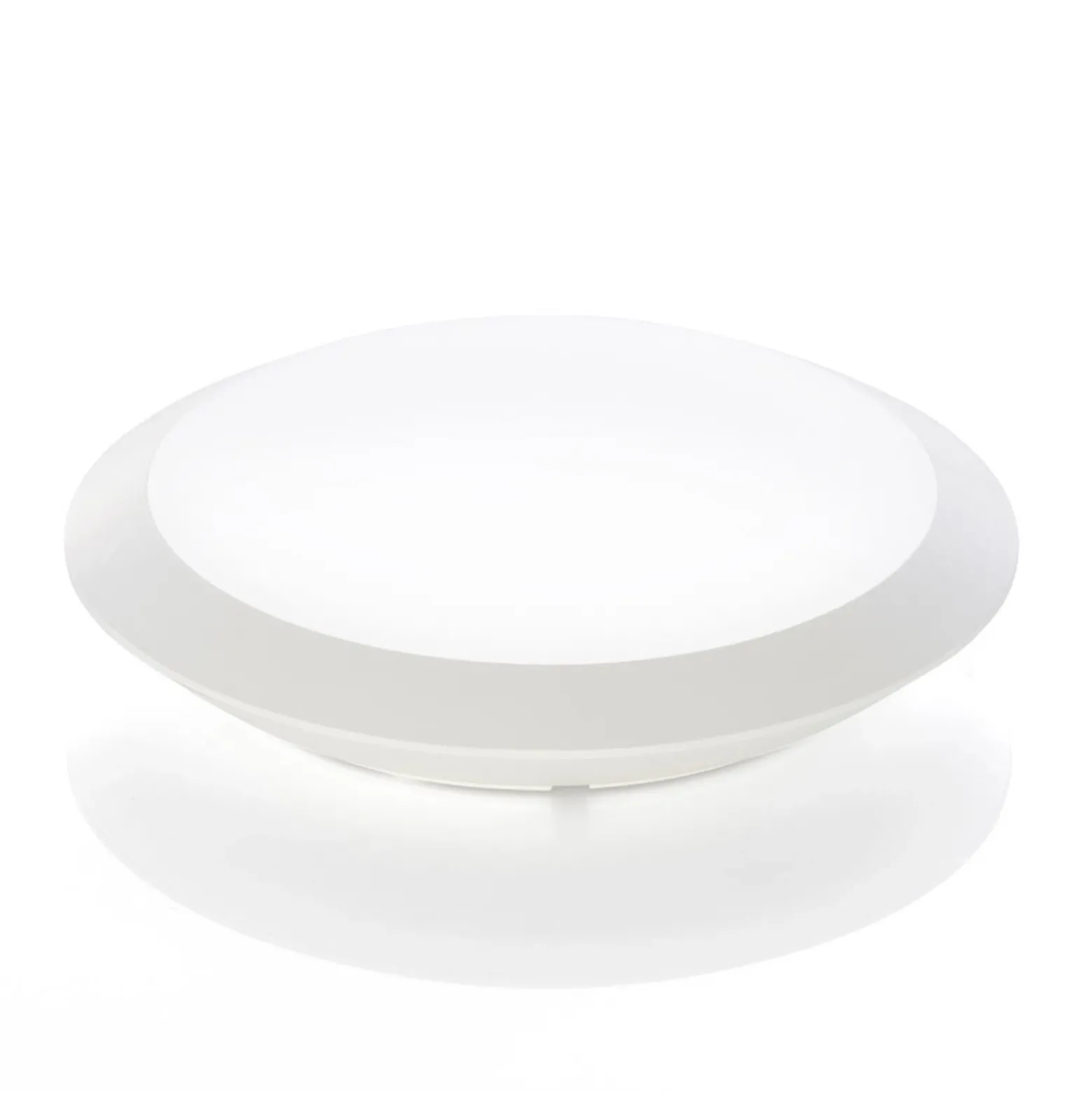 Lindby Lámpara LED de techo para exterior Naira, blanca, sensor, 30 cm, IP65