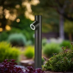 Lindby Lolani Bolardo luminoso de aluminio 1 luz 60 cm