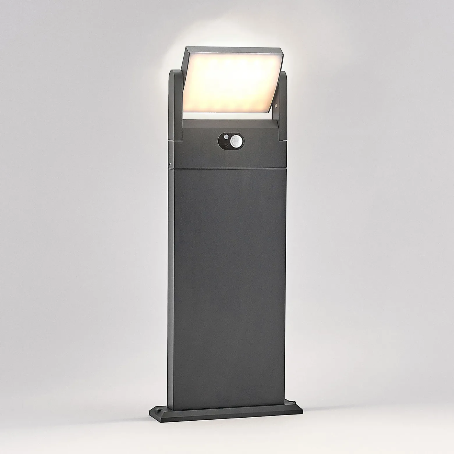 Lindby Novalie bolardo luminoso LED solar
