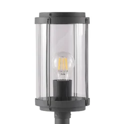 Lindby Ojali baliza, redonda, gris oscuro