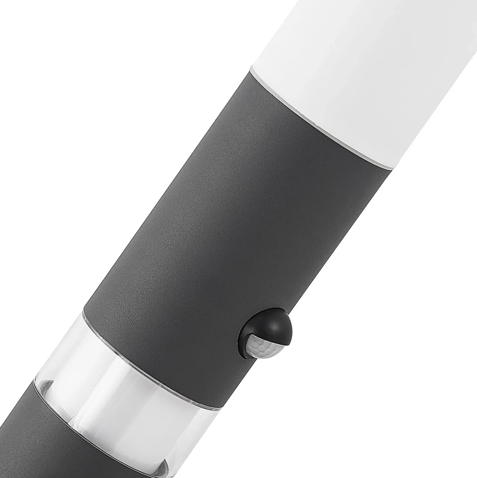 Lindby Okari aplique de exterior, sensor, antorcha