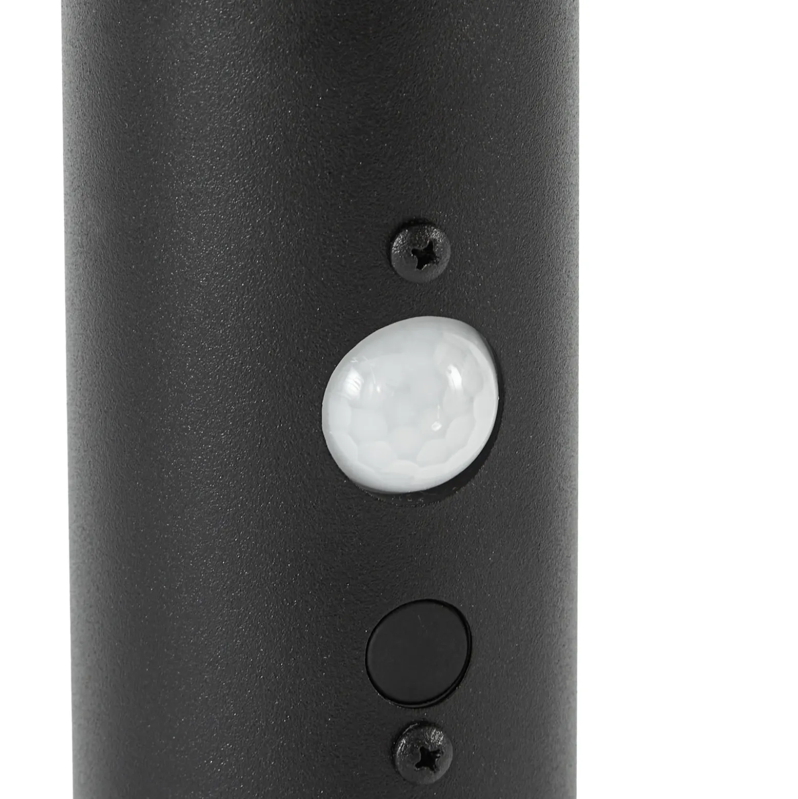Lindby Relto, bolardo luminoso LED para caminos, sensor, pica para clavar en el