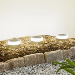 Lindby Smart LED lámpara con pica Kyren, CCT, RGB, Tuya, 3 unidades