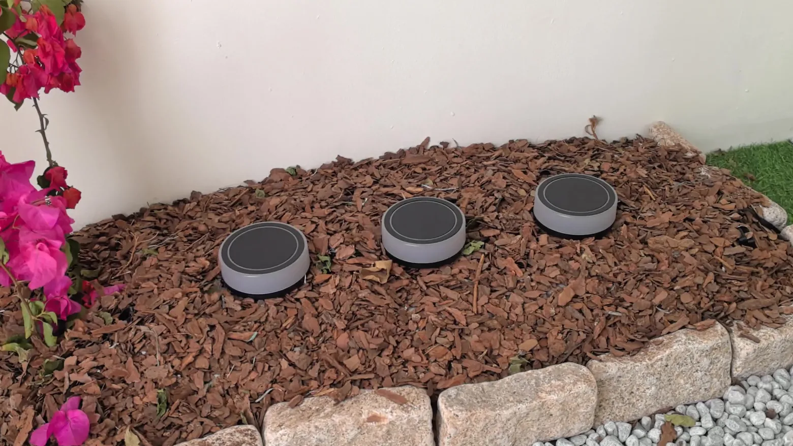 Lindby Smart LED lámpara con pica Kyren, CCT, RGB, Tuya, 3 unidades