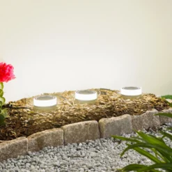 Lindby Smart LED lámpara con pica Kyren, CCT, RGB, Tuya, 3 unidades
