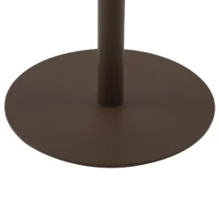 Linterna LED recargable Azalea de Lindby, blanca/marrón, 45 cm, CCT, IP44