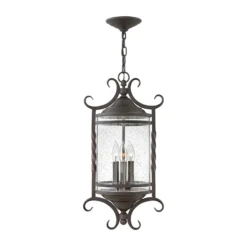 Lámpara colgante exterior Casa en forma de farol
