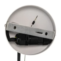 Lámpara colgante exterior Cumulus, Ø 60 cm, blanca, plástico, IP65, E27