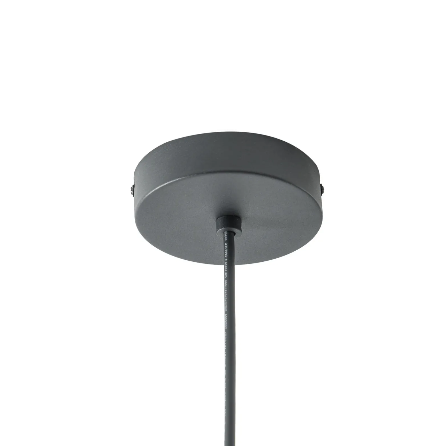 Lámpara colgante exterior Lucande Taniola, 1 luz, cónica, Ø 60 cm